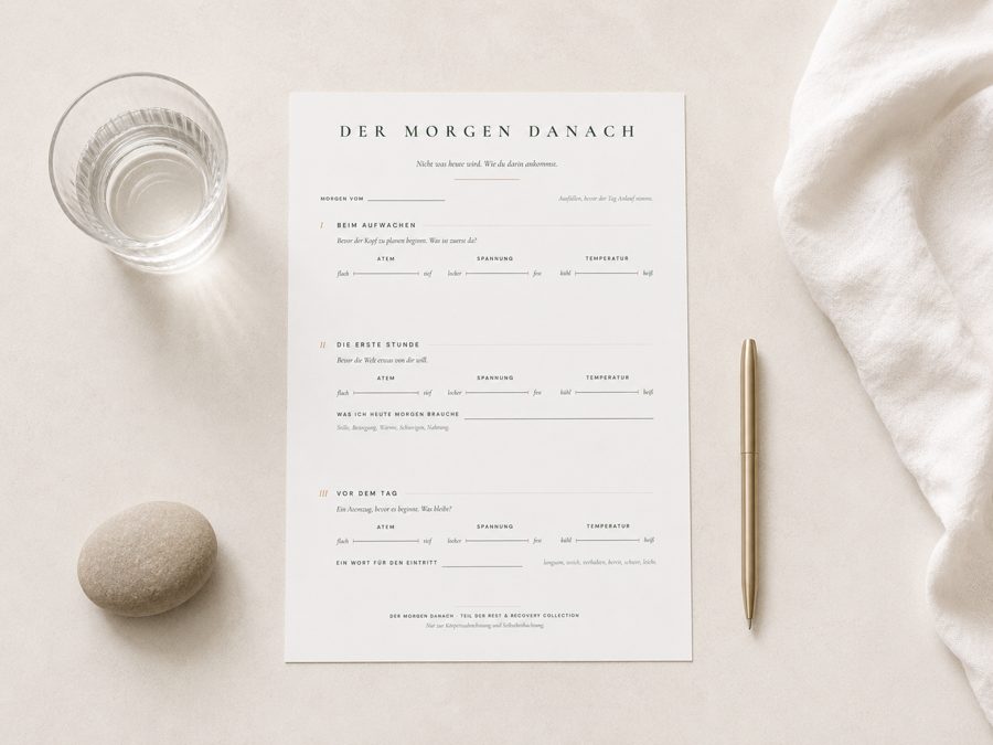 Der Morgen danach — Mockup