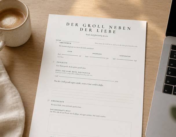 Der Groll neben der Liebe