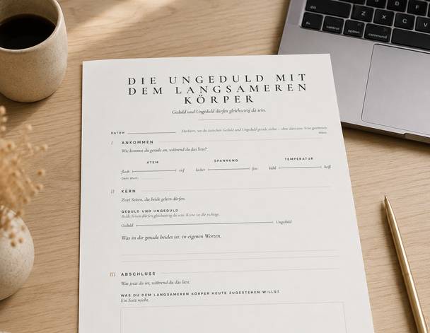 Die Ungeduld mit dem langsameren Körper