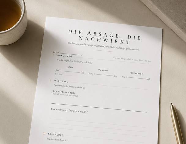 Die Absage, die nachwirkt