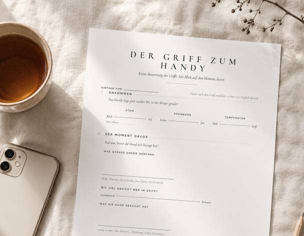 Der Griff zum Handy