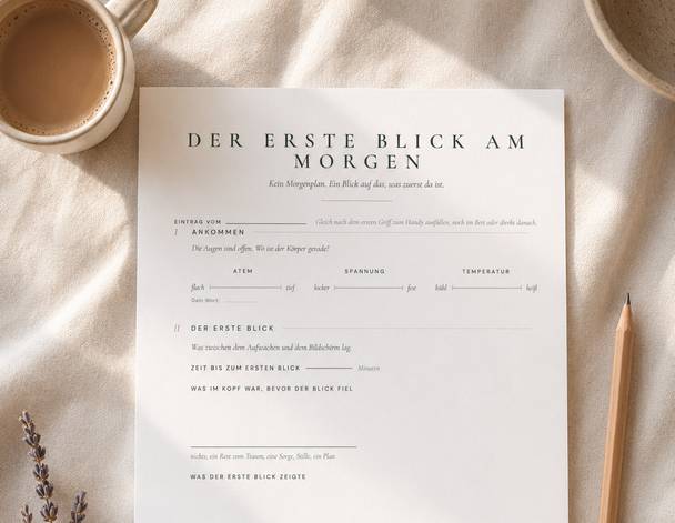 Der erste Blick am Morgen