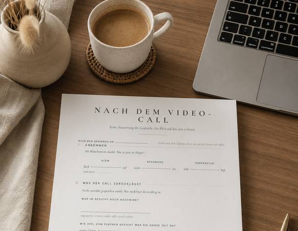 Nach dem Videoanruf