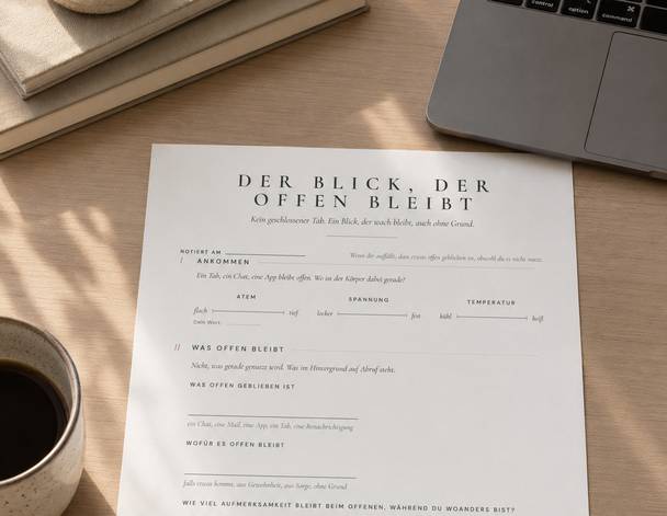 Der Blick, der offen bleibt