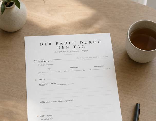 Der Faden durch den Tag