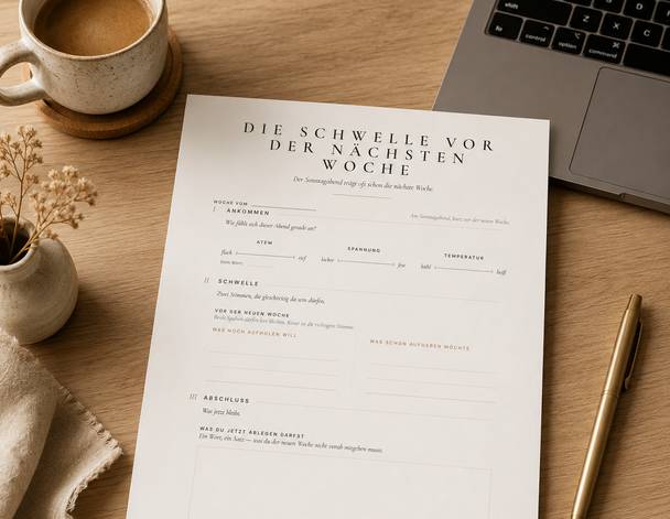Die Schwelle vor der nächsten Woche