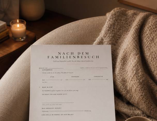 Nach dem Familienbesuch