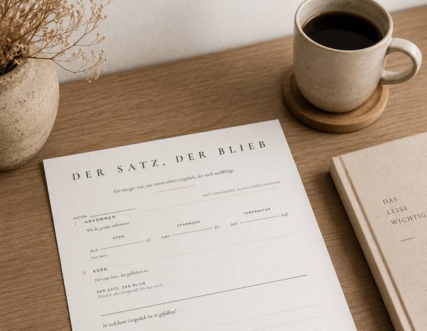 Der Satz, der blieb