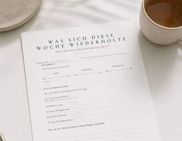 Was sich diese Woche wiederholte