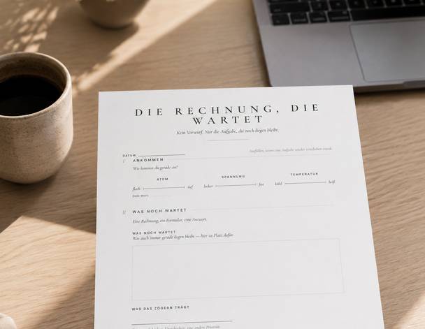 Die Rechnung, die wartet