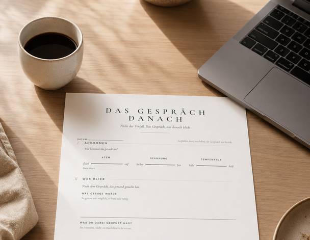 Das Gespräch danach