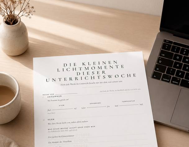 Die kleinen Lichtmomente dieser Unterrichtswoche