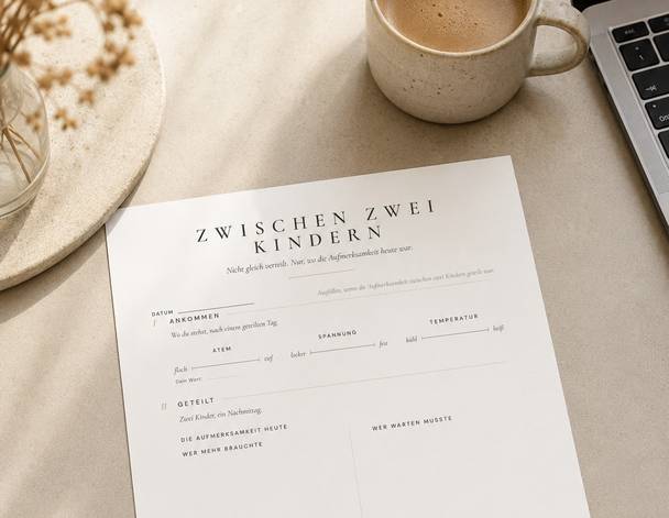 Zwischen zwei Kindern