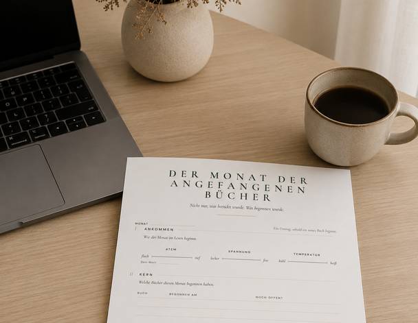 Der Monat der angefangenen Bücher