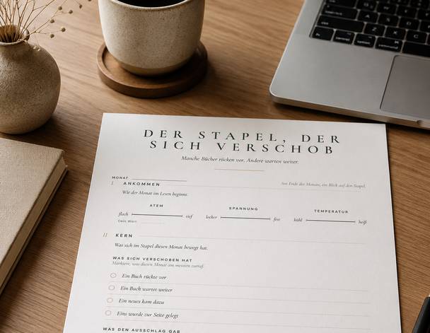 Der Stapel, der sich verschob