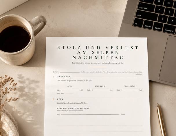 Stolz und Verlust am selben Nachmittag