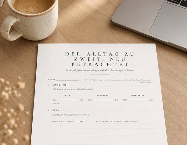 Der Alltag zu zweit, neu betrachtet