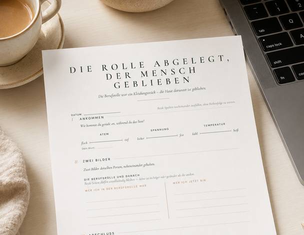 Die Rolle abgelegt, der Mensch geblieben