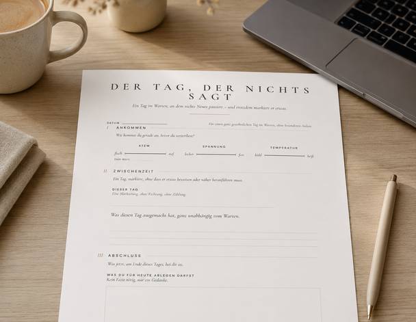 Der Tag, der still bleibt