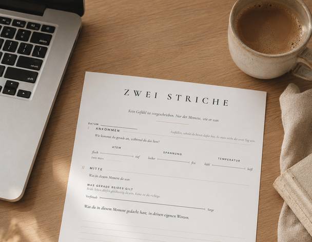 Zwei Striche