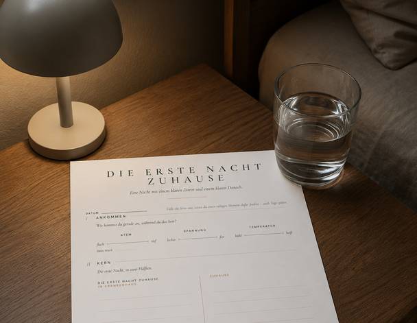 Die erste Nacht zuhause