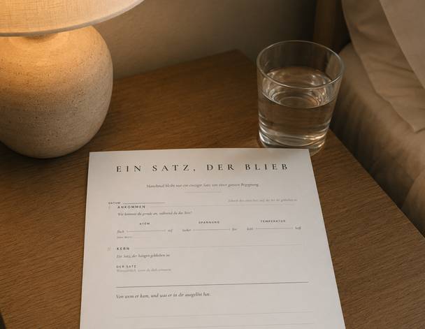 Ein Satz, der blieb