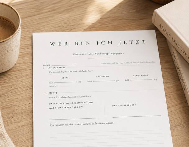 Wer bin ich jetzt