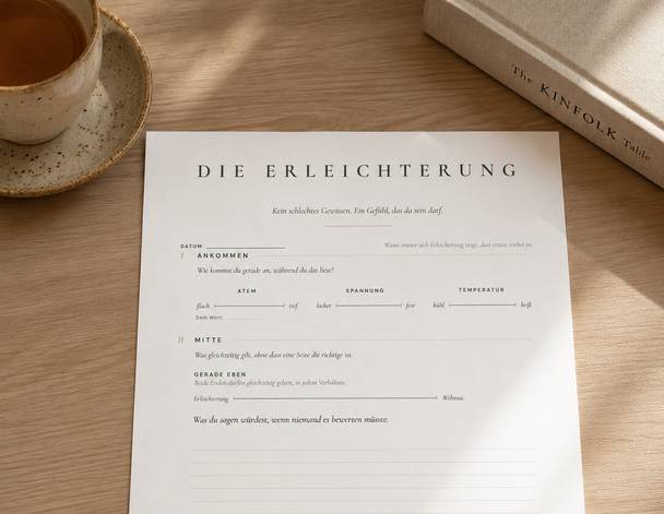 Die Erleichterung