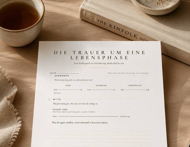 Die Trauer um eine Lebensphase
