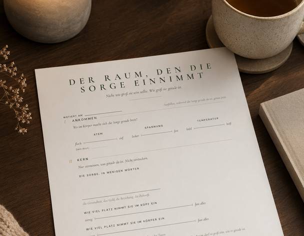 Der Raum, den die Sorge einnimmt