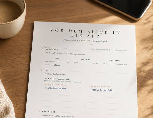 Vor dem Blick in die App