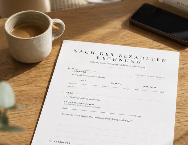 Nach der bezahlten Rechnung