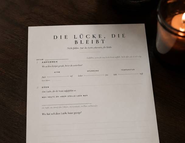 Die Lücke, die bleibt