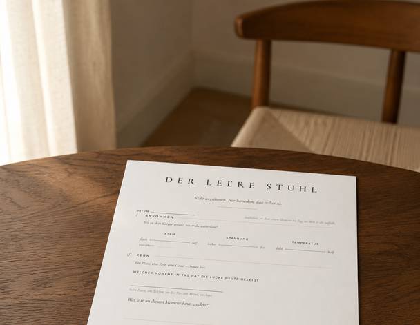 Der leere Stuhl
