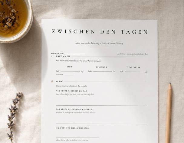 Zwischen den Tagen