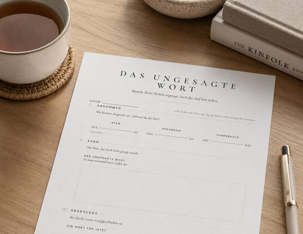 Das ungesagte Wort