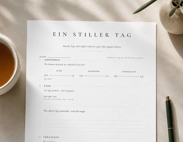 Ein stiller Tag