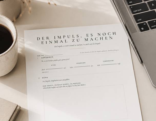 Der Impuls, es noch einmal zu machen